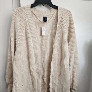 Gap Chunky Knit Sweater Cardigan